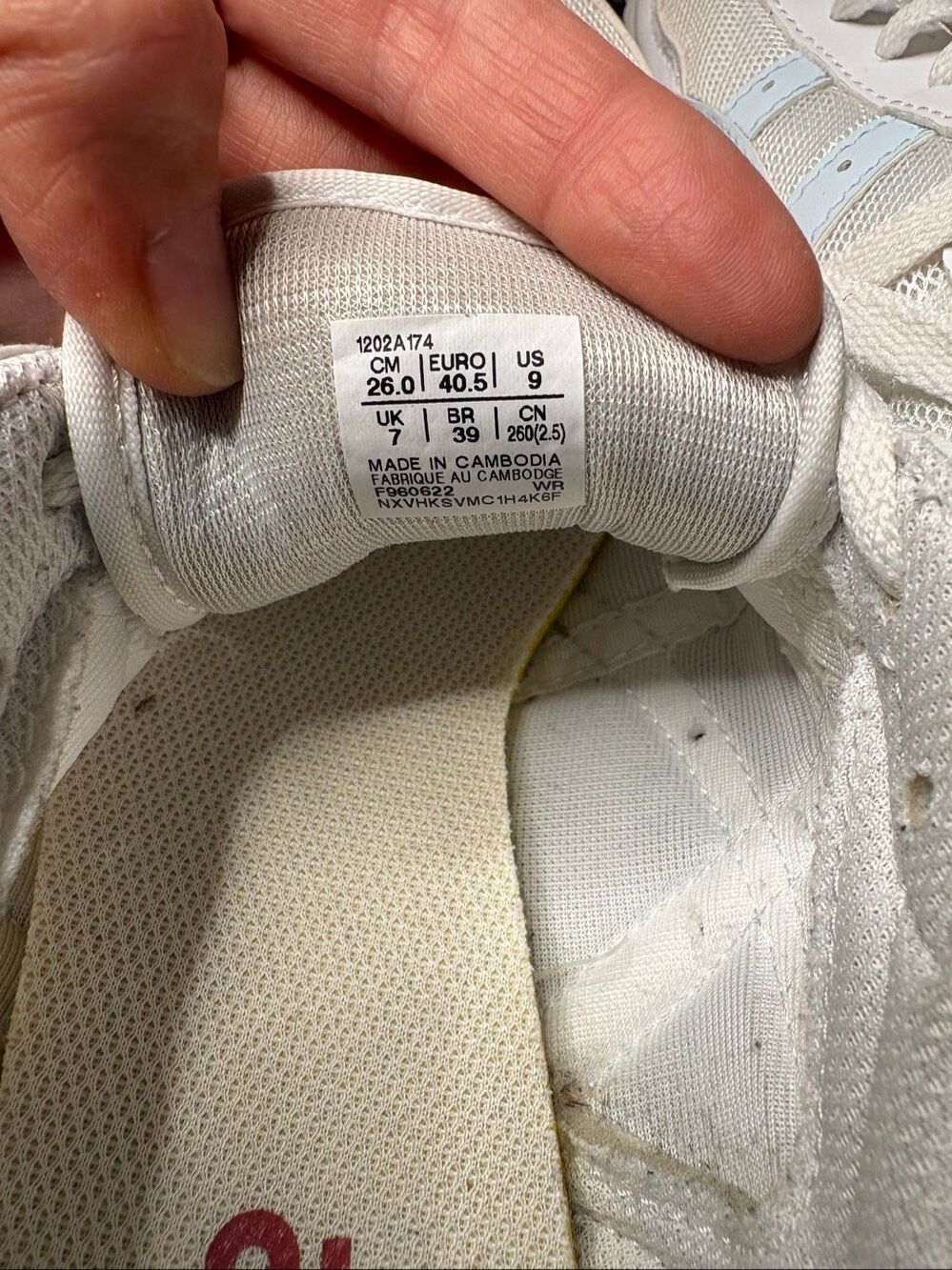 ASICS Tiger Runner "White Sky" Women's Low Top Sneakers Size 7 - Picture 12 of 14